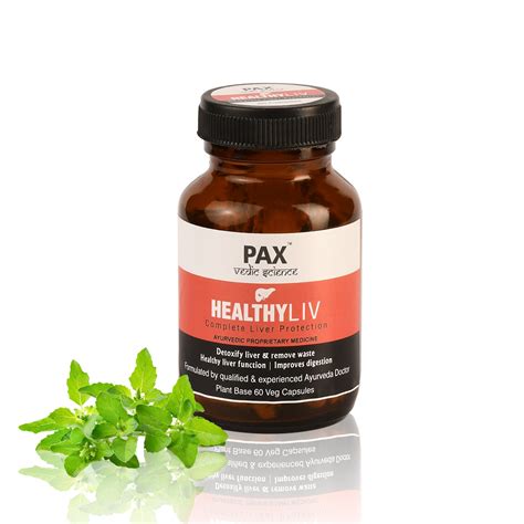 Pax Vedic Science Healthy Liv Capsule - Best Liver Care Product Brand ...