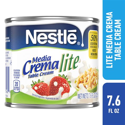 (3 pack) Nestle Media Crema Lite Cream - Walmart.com