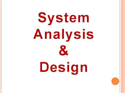 Image result for System Analysis and Design Chapter Two