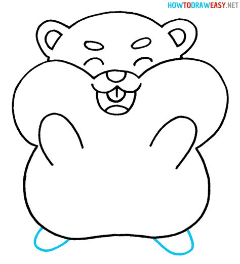 How to Draw a Hamster - Draw for Kids