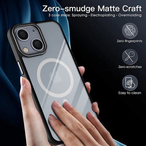 Vaku Luxos ® Apple iPhone 14 Plus Clear Armor Mag-Safe Series ...