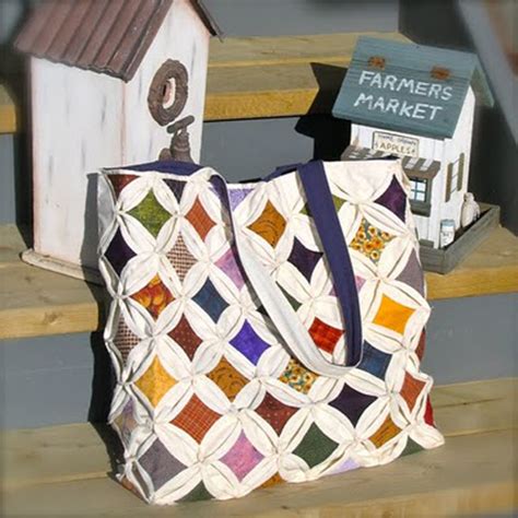 Image result for Cathedral Windows Quilt Tutorial