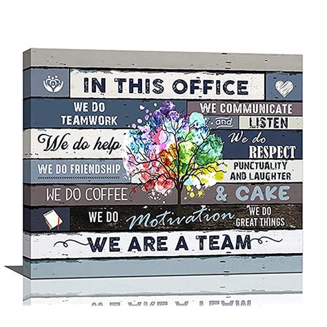 Buy Inspirational Wall Art For Office Motivational Quotes Wall Decor We ...