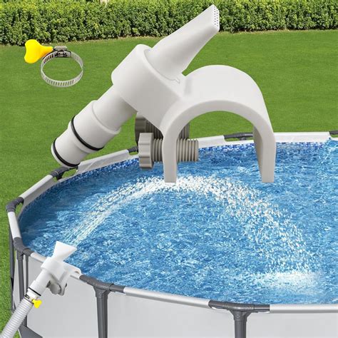 Amazon.com: Pool Fountain for Above Ground Pools Only, Compatible with ...