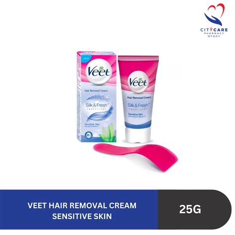 VEET HAIR REMOVAL CREAM SENSITIVE SKIN 25G - MYCITYHEALTH SDN BND ...