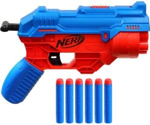 Nerf Alpha Strike Boa RC-6 Dart Blaster with 6-Dart Rotating Drum, Incl ...