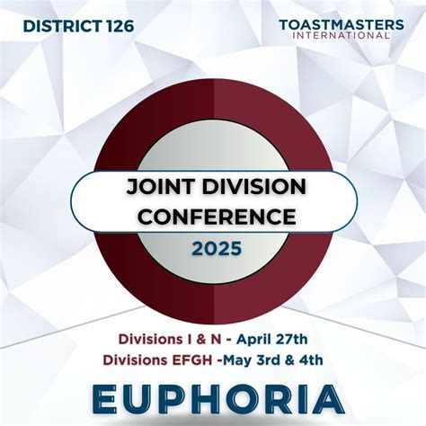 District 126 presents EUPHORIA 2025! ⚡ Are you ready for an ...