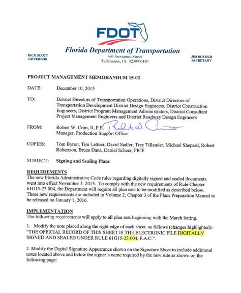 8+ Management Memo Examples to Download