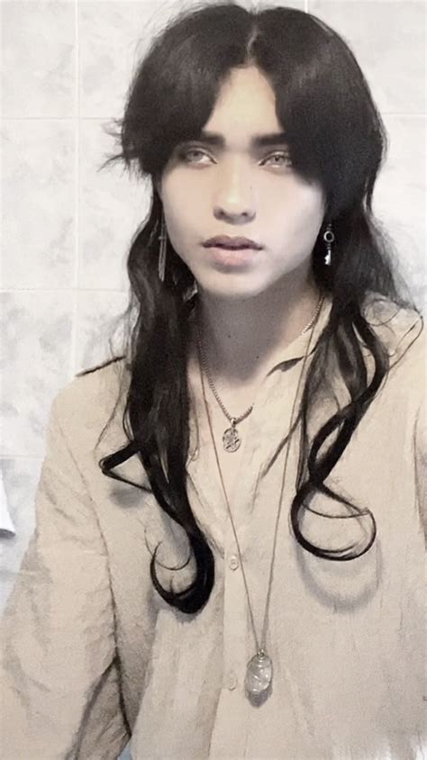 Boys Long Hairstyles, Pretty Hairstyles, Mens Hairstyles, Black Hair ...