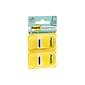 Post-it® Flags Value Pack, 1" x 1.7", Yellow, 50 Flags/Dispenser, 12 ...