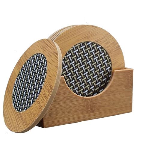 6 PCS WOODEN COASTER - Ababil Mart - Digital Catalogue