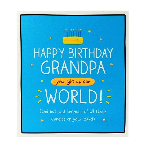 Happy Birthday Grandpa Cards Happy Birthday Grandpa Card SVG Cutting