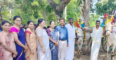 government school opening ceremony in summer