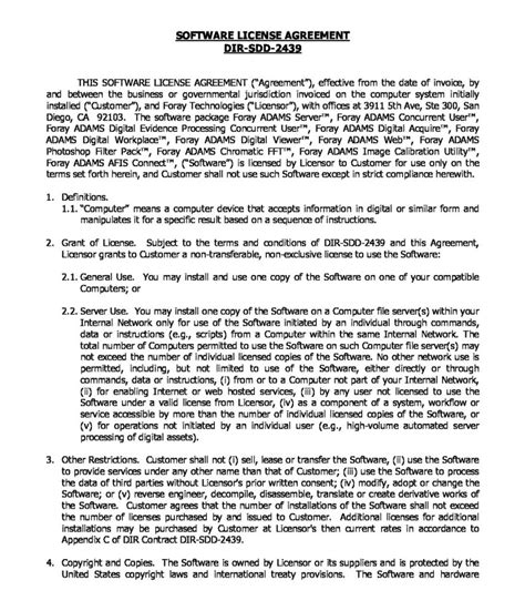 Image result for Software License PDF