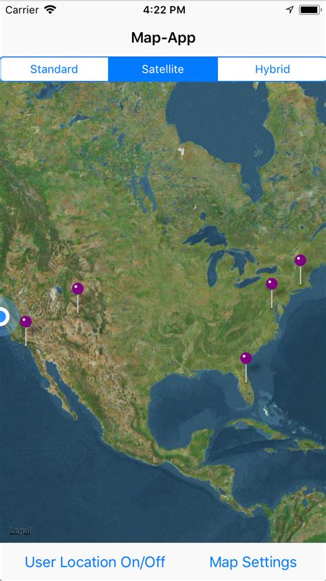 Xcode MapKit 的图像结果