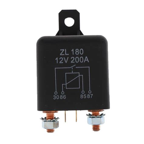 Pinakine® 4Pin Over 200A 12V Dual Battery Isolator Relay Start On/Off ...