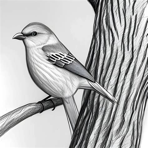 Birds Drawing Pencil