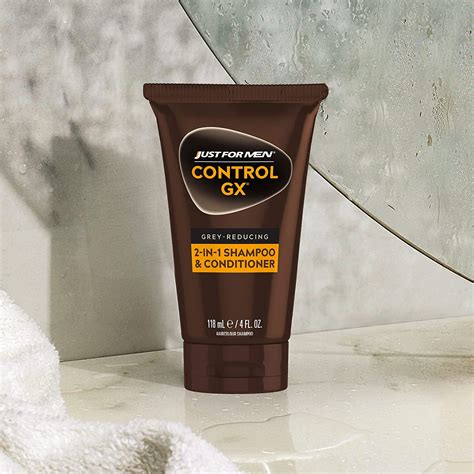 Buy Just For Men Control GX Grey Reducing 2 in 1 Shampoo and ...
