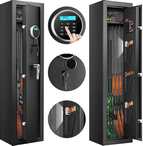 Amazon.com: [Improved] 3-5 Gun Safe Rifle, 51" Tall Fireproof Gun Safes ...