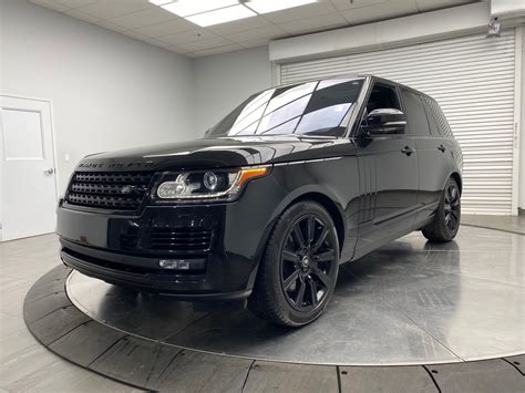 (SOLD) 2017 Land Rover Range Rover Supercharged w/66,493km – Pulse Auto Collection