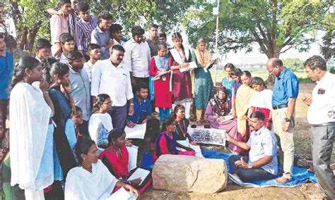 History students taught to read & write Brahmi script in Paramakudi