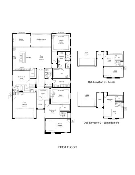 Shire Floor Plan Gallery - Taylor Morrison