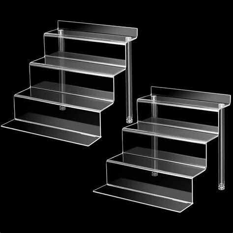 Buy Phattopa Acrylic Display Shelves Perfume Organizer Stands Acrylic ...