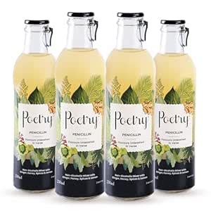 Poetry Cocktail Penicillin Mixer Pack of 4 – Low Calorie Cocktail ...