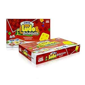 Buy BACKGAMMON® Ludo and Snake and Ladder Board Game with Ludo dice and ...
