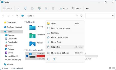 Local Disk Properties 的图像结果