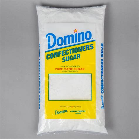 Domino 2 lb. 10X Confectioners Powdered Sugar