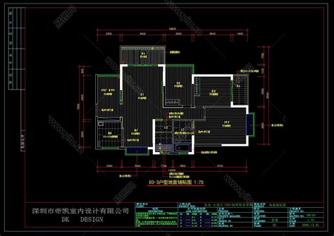 房屋改造的CAD室内设计图纸_浩辰CAD官网