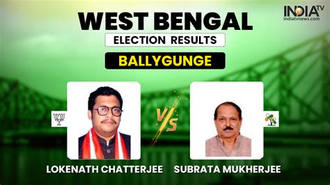 West Bengal Chunav Ballygunge Seat Result LOKENATH CHATTERJEE SUBRATA ...