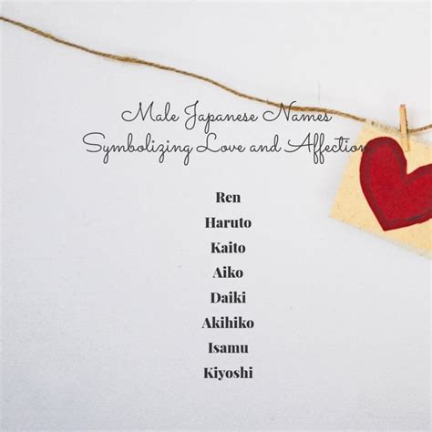 105 +Japanese Names Meaning Love: Beautiful & Meaningful Choices - The ...