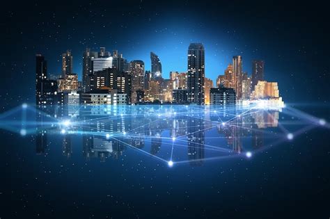 Technology City Background 的图像结果