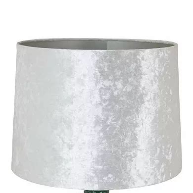 27 Inch Table Lamp, Drum Shade, Round Drop Shaped Glass Body, Green Finish