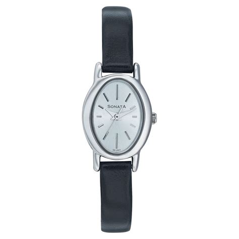 Buy Online Sonata Quartz Analog Silver Dial Strap Watch for Women ...