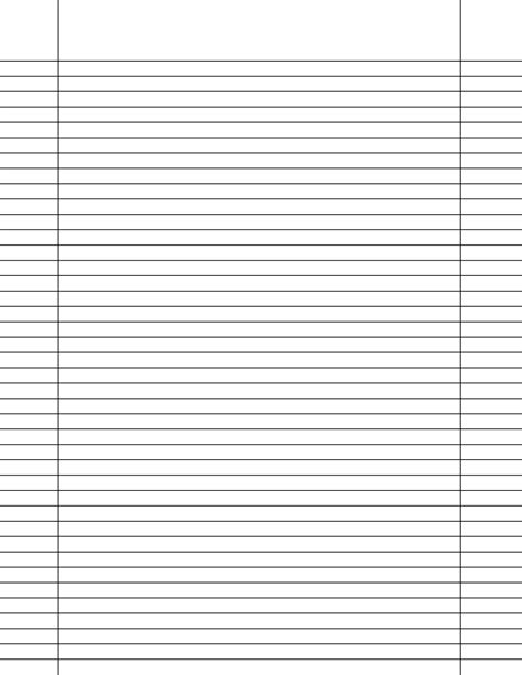 Notebook Paper Template | Creative Templates