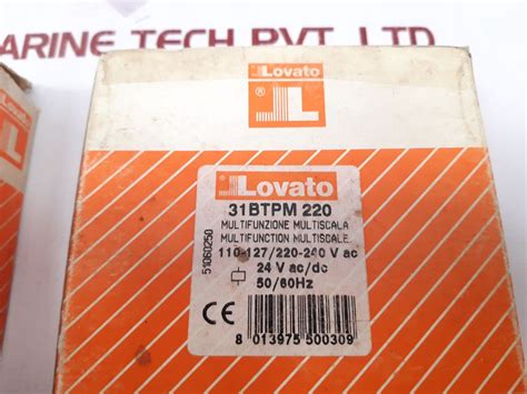 Lovato Btpm 220 Timer Relay – Aeliya Marine Tech