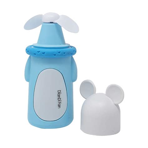 Mobaccs Diandi Mini USB/Battery Air Cooling Handheld Fan With Torch ...