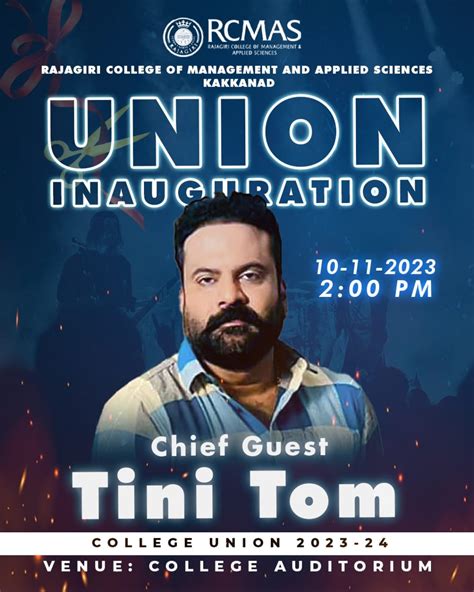 RCMAS » Union Inaguration