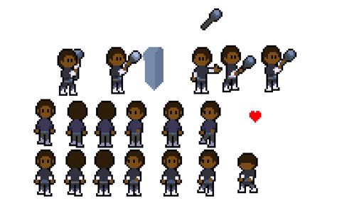 Deltarune oc pixel art