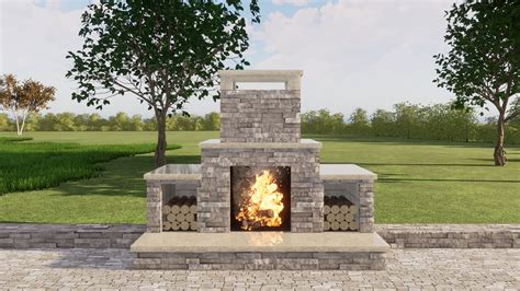 Outdoor Fireplace Kits