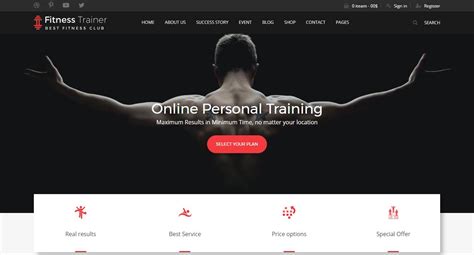 Top 10: Best Premium Gym, Fitness, Sports and Bodybuilding Website ...