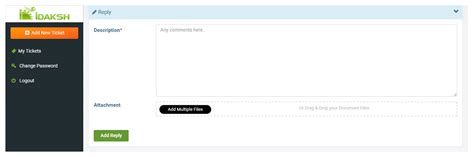 Idaksh Support Help Desk Software - Ticket Management