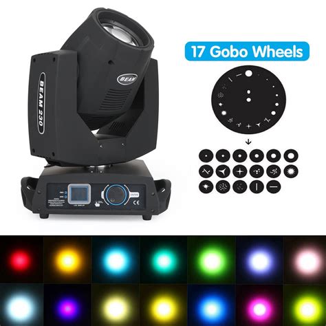 Buy 230W 7R Zoom Moving Head Beam Sharpy Light 8 Prism Strobe DMX 16Ch ...