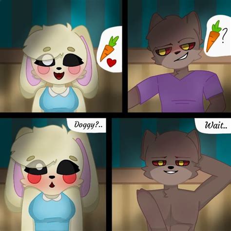 bunny x doggy by eliasthedog on DeviantArt