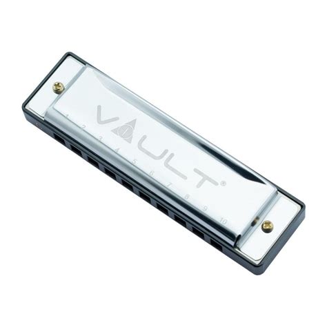 Buy Vault HA1000 Key C 10-Hole Diatonic Harmonica/ Mouth Organ For ...