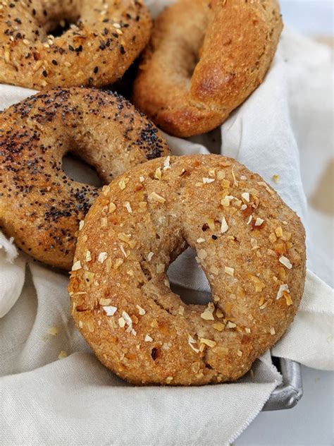 Quick & Easy 2 Ingredient Whole Wheat Bagels | Hayl's Kitchen