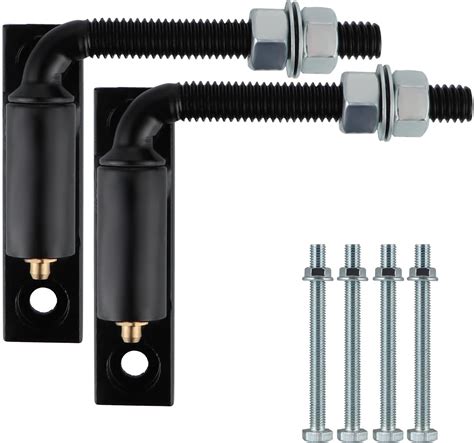 Amazon.com: Skelang 1/2" J-Bolt Hinge, Heavy Duty Gate Hinge with Hole Base, Mount for Wooden ...
